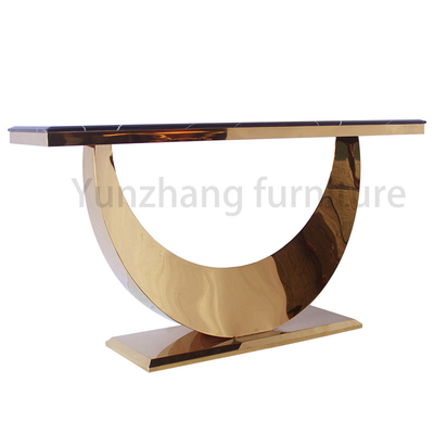 Chiều dài 150cm Bàn điều khiển thanh lịch với chân đế kiểu dáng đẹp Nội thất phòng khách thực tế