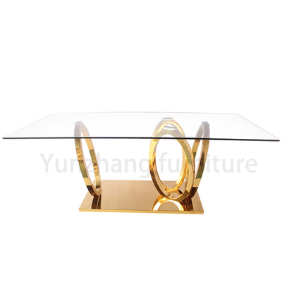 Bàn tiệc cưới hiện đại 8ft để trang trí sự kiện