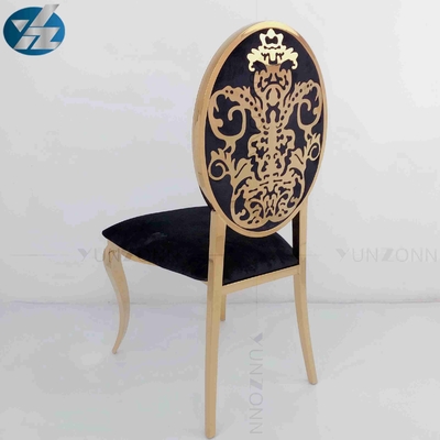 Ghế sự kiện có thể xếp chồng lên nhau bằng thép không gỉ truyền thống Cho thuê mặt sau W50xD65xH92cm