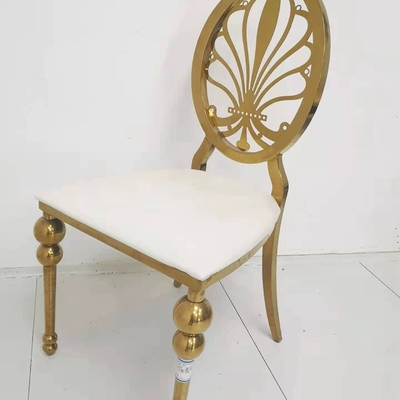 Chiếc ghế ăn vàng sang trọng hiện đại cho phòng tiệc khách sạn