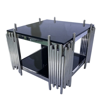 Đồ nội thất kính sang trọng hiện đại Bàn trà phong cách 50cm Độ dài Cho trang trí nhà