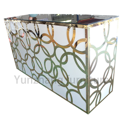 Bàn quầy bar có hoa văn cao cấp Tủ đựng rượu Tủ trang trí tiệc cưới