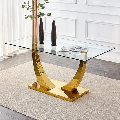 Thiết bị nội thất Bàn cà phê Thép không gỉ Bàn tròn