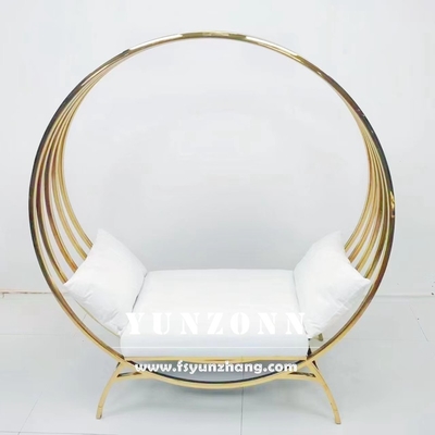 Classic Wedding Couple Sofa Set Round Wedding Throne Throne Birdcage Chair