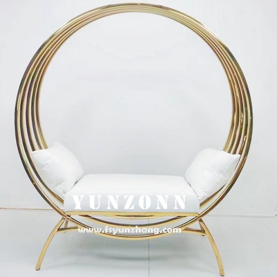 Classic Wedding Couple Sofa Set Round Wedding Throne Throne Birdcage Chair