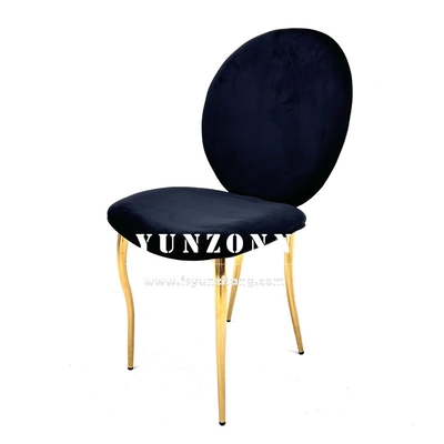 Hàng hóa bán buôn Dubai Market Gold Stainless Steel Banquet Chair Royal Lion Handhold Hotel Luxury Dining Chair
