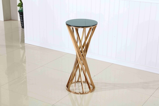 Kệ cây trang trí Quán rượu Bộ ghế Bàn đặt chậu hoa bằng thép không gỉ Cho tiệc cưới sự kiện
