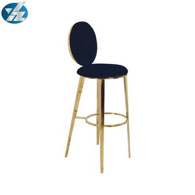 Ghế tròn lưng cao Ghế bar Quán rượu Bộ bàn ghế bằng thép không gỉ