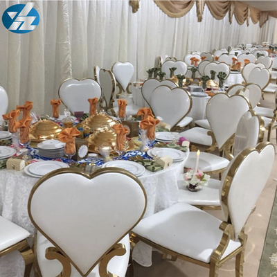Sự kiện Ghế ăn hình trái tim Ghế tiệc cưới Khách sạn Royal 50X59X102