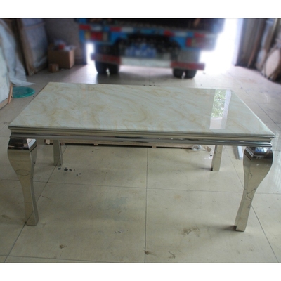Bàn tiệc cưới bạc Châu Âu Bàn ăn 150X90X75