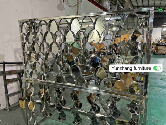 Bàn điều khiển bằng kim loại màu vàng Bảng điều khiển 150cmx40cmx80cm 201SS