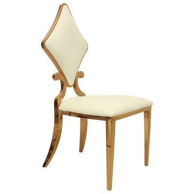 Giá tốt. Ghế cưới bằng thép không gỉ có thể xếp chồng lên nhau Ghế được bọc lại bằng lăng trụ trực tuyến