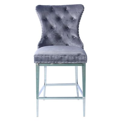 Giá tốt Curve Restaurant Bar Ghế bọc nhung Ghế ngồi thoải mái có khóa lưng trực tuyến