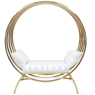 Giá tốt. Classic Wedding Couple Sofa Set Round Wedding Throne Throne Birdcage Chair trực tuyến