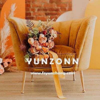 Ghế bành nhung cho đám cưới hoàng gia châu Âu và ghế sofa tình yêu cho sự kiện khách sạn