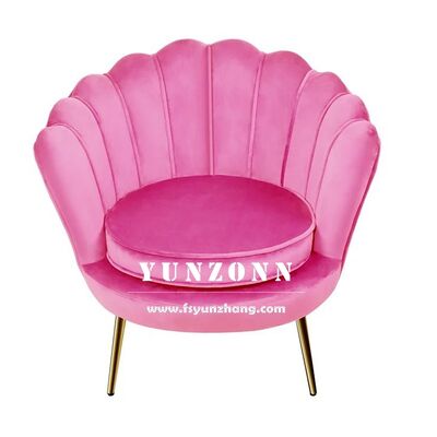 Giá tốt Ghế sofa vỏ sò hiện đại với khung thép không gỉ và kết hợp nhung cho khách sạn Phòng khách Phòng ăn Phòng ăn Các trung tâm mua sắm trực tuyến