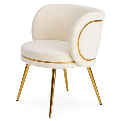 Giá tốt Thảm giá đám cưới sang trọng hiện đại thép không gỉ ghế nghỉ đám cưới bằng vàng xếp chồng trực tuyến