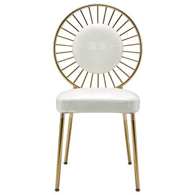 Giá tốt Bán buôn ghế tròn bằng thép không gỉ cho đám cưới sang trọng trực tuyến