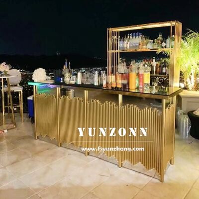 Giá tốt Bàn quầy mini bar sang trọng cho sự kiện đám cưới, tiệc gia đình trực tuyến