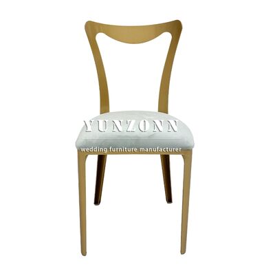 Giá tốt Royal Chairs sự kiện tiệc cưới kim loại thép không gỉ đồ nội thất phòng ăn hiện đại trực tuyến