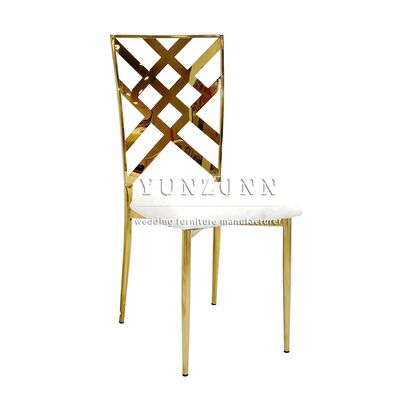 Giá tốt Ghế tiệc cưới bằng thép không gỉ xếp chồng lên nhau trực tuyến