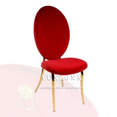 Giá tốt Ghế Sảnh Khách Sạn Sang Trọng Bọc Nhung Đỏ Có Thể Tháo Rời Bằng Thép Không Gỉ Dùng Cho Tiệc Sự Kiện Cho Thuê trực tuyến