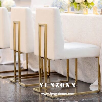 Giá tốt Được sử dụng thép không gỉ Đồ nội thất nhà hàng đám cưới hiện đại Giá rẻ xếp chồng nhà thờ Tiệc tùng Accent ghế VIP cho khách sạn trực tuyến