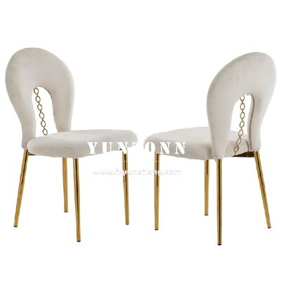 Giá tốt Ghế Bọc Nhung Vàng Thiết Kế Sherpa Chân Thép Không Gỉ Dành Cho Sự Kiện Đám Cưới và Tiệc Khách Sạn trực tuyến