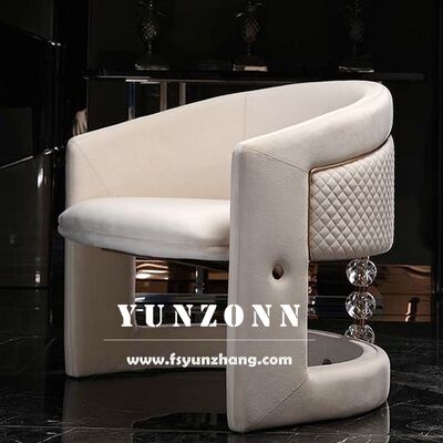 Giá tốt Modern Comfortable Nordic Style Crystal Back Sofa Lounge Armchair Lounge Chair Phòng khách Phòng khách Velvet Upholstery Armchair trực tuyến