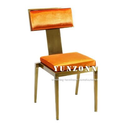 Giá tốt Ghế ghế không gỉ được đánh răng sang trọng cho các sự kiện Hồi giáo Thiết kế đơn giản Ghế tiệc nhăm cho nhà hàng đám cưới trực tuyến