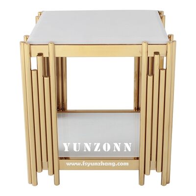 Giá tốt Bàn cà phê hình vuông phương Bắc hiện đại phòng khách đơn giản cuối phòng ăn bên đồ nội thất phòng ăn với vật liệu kim loại khung thép trực tuyến