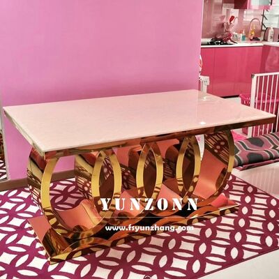 Giá tốt Bàn Ăn Sang Trọng Hiện Đại Phong Cách Ý Với Mặt Bàn Đá Cẩm Thạch Cổ Điển Chân Thép và Kim Loại Dùng Cho Nhà Bếp, Khách Sạn và Phòng Ăn Gia Đình trực tuyến