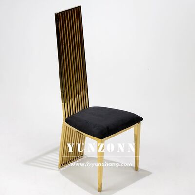 Giá tốt Luxury Modern Aria Dining Chairs PU Da với khung thép cho tiệc và đám cưới trực tuyến