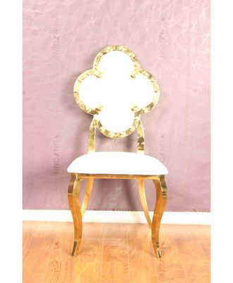 Giá tốt. Sự kiện đám cưới bằng thép không gỉ phổ biến ở Trung Đông Ghế ăn lưng bằng da trực tuyến