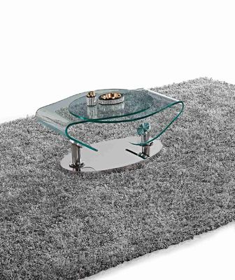 Giá tốt. Bàn quay kính bằng thép không gỉ Bàn bên cà phê OEM trực tuyến