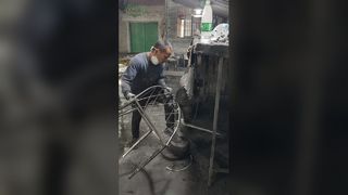 Ghế cưới bằng thép không gỉ màu vàng trang nhã cho sự kiện